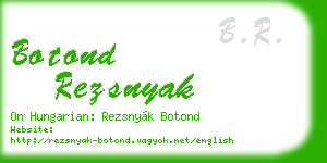botond rezsnyak business card